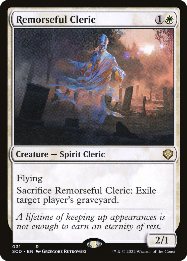 Clerc plein de remords [Decks de commandant de démarrage]