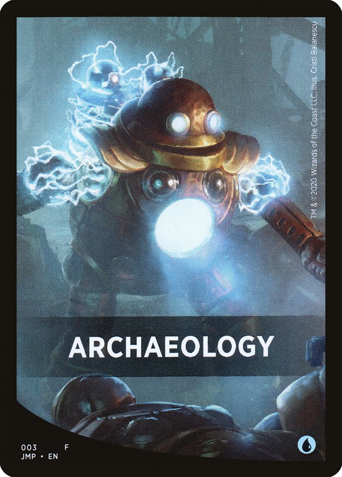Carte Thème Archéologie [Cartes d'introduction Jumpstart]