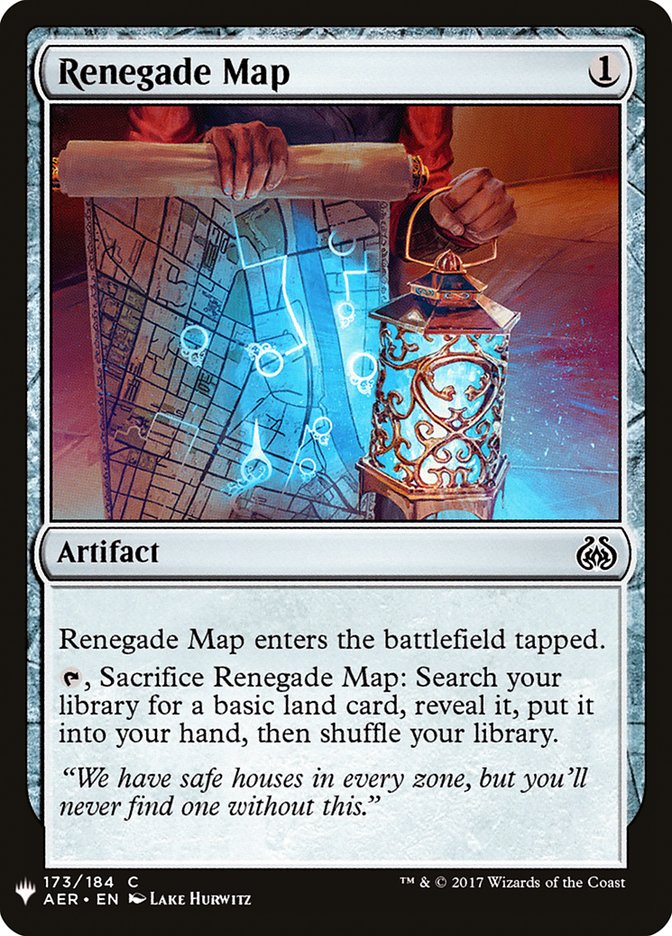 Carte du Renégat [Booster de mystère]