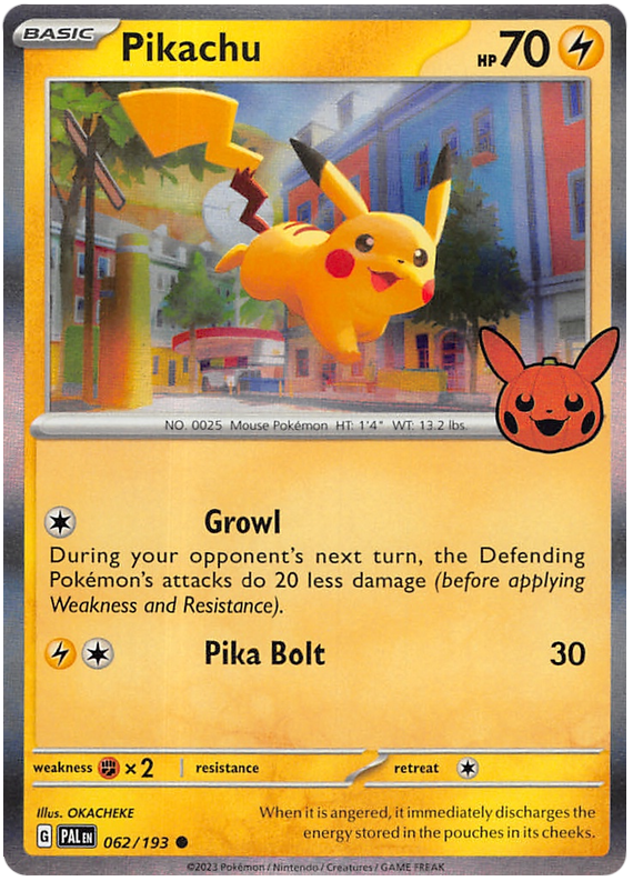 Pikachu (062/193) [Halloween 2023]