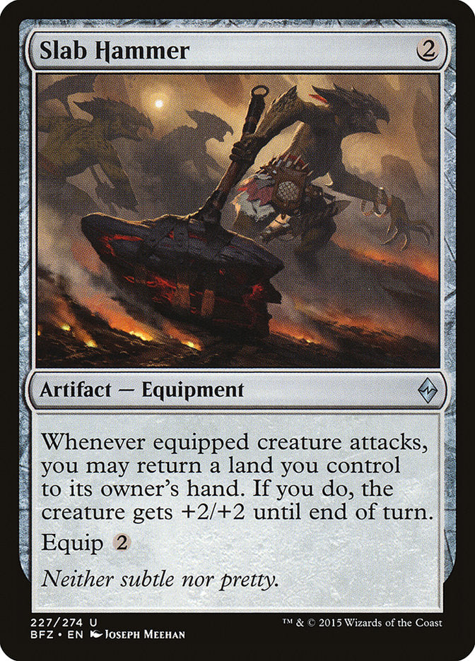 Marteau de dalle [Bataille de Zendikar]