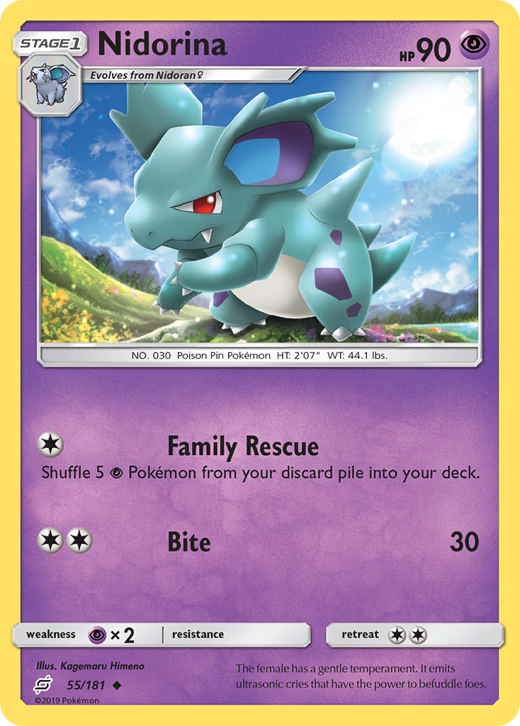 Nidorina (55/181) [Soleil et Lune : Unisson des Alliés]