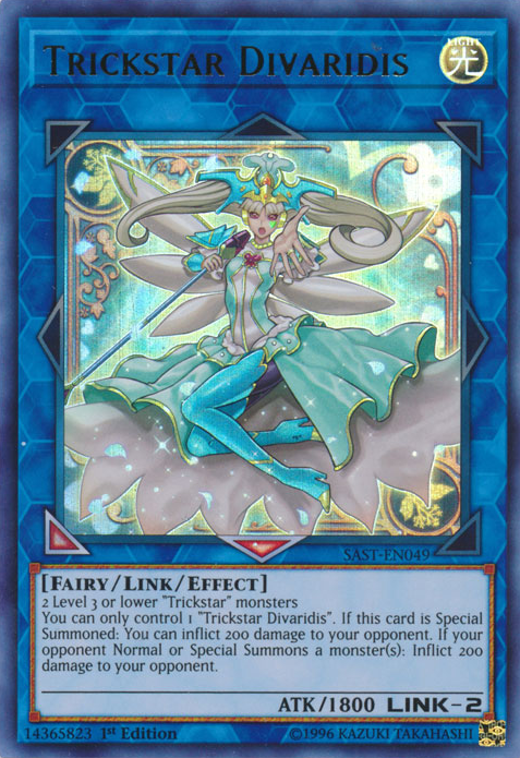 Trickstar Divaridis [SAST-FR049] Ultra Rare