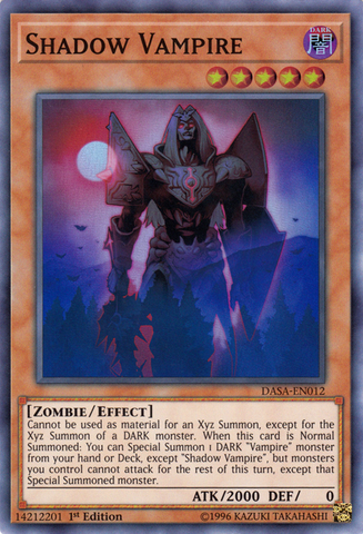 Vampiro Sombrío [DASA-EN012] Super Rara