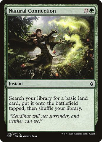 Conexión Natural [Batalla por Zendikar]