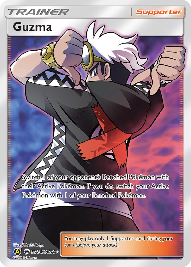 Guzma (SV84/SV94) [Soleil et Lune : Destinées Occultes - Voie du Maître Scintillante]