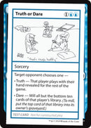 Action ou Vérité (Édition 2021) [Cartes de test de Mystère Booster]
