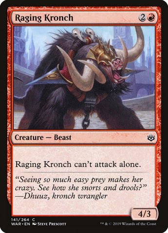 Kronch déchaîné [La Guerre des Planeswalkers]