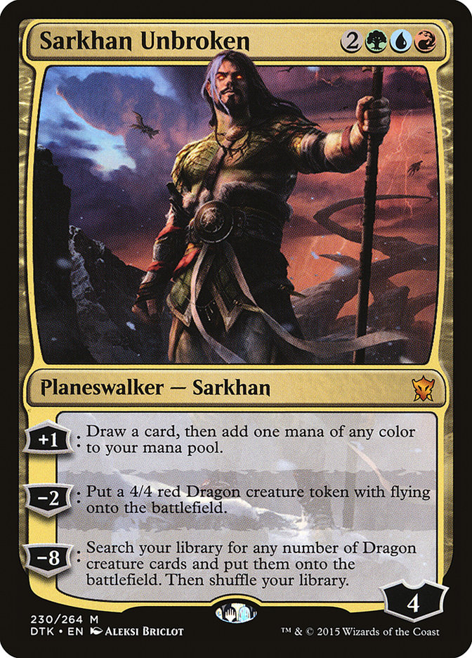 Sarkhan Indomptable [Dragons de Tarkir]