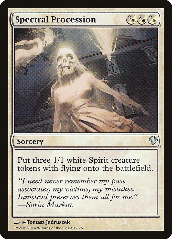 Procession spectrale [Deck d'événement moderne 2014]