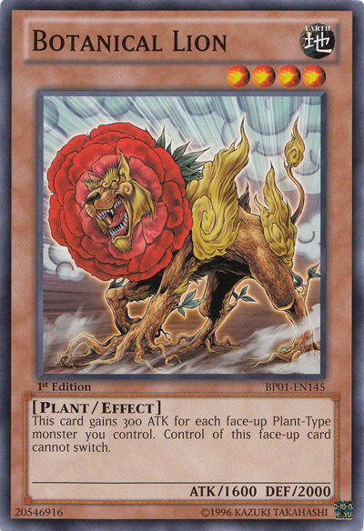Lion Botanique [BP01-FR145] Commune