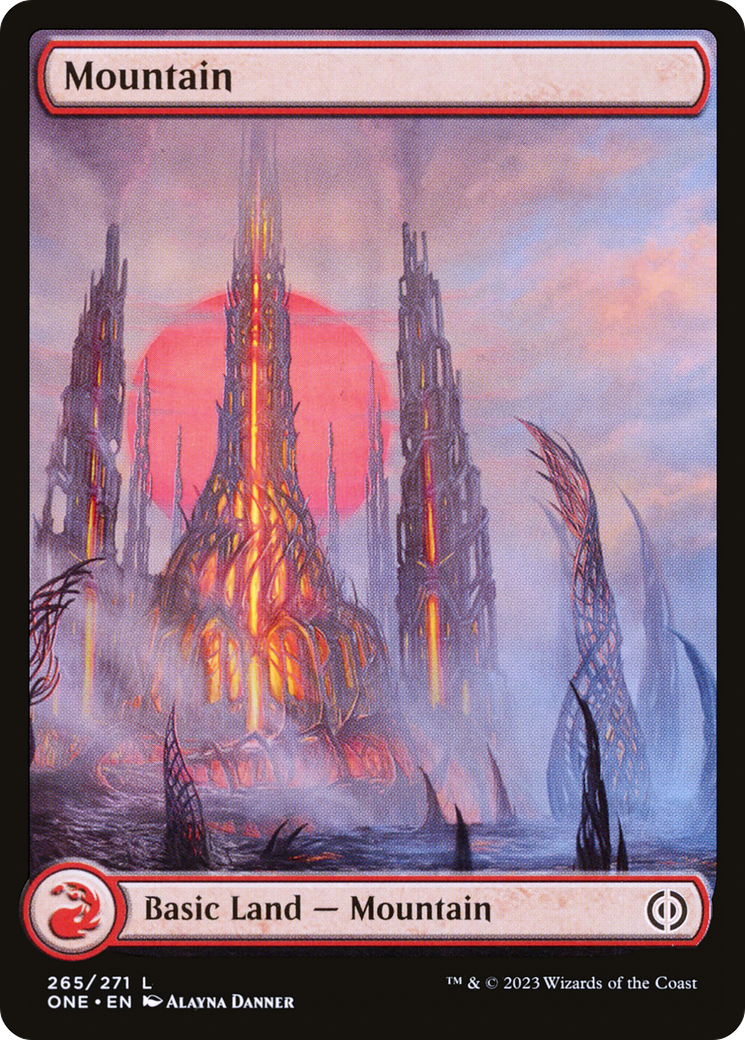 Montagne (265) (Full-Art) [Phyrexia : Tous seront un]