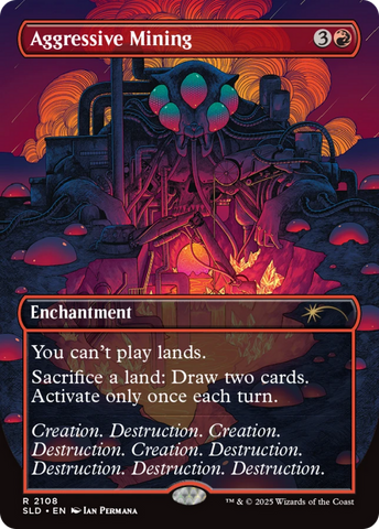 Minería agresiva [Serie de lanzamiento de Secret Lair]