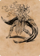 Livaan, cultiste de Tiamat, carte artistique [Commander Legends : Battle for Baldur's Gate Art Series]