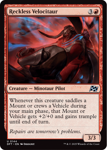 Velocitauro Temerario [Aetherdrift]