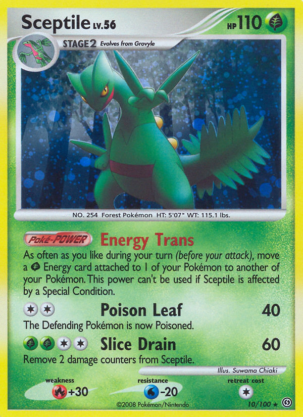 Sceptile (10/100) [Diamond & Pearl: Frente Tormenta]