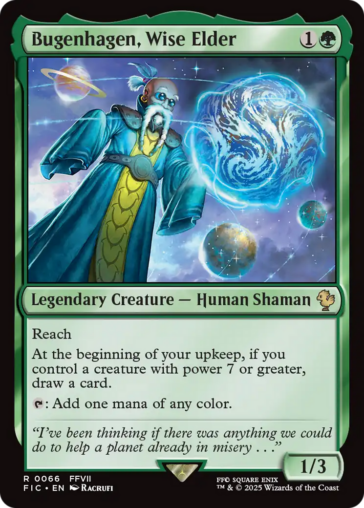 Bugenhagen, Ancien Sage [FINAL FANTASY Commander]