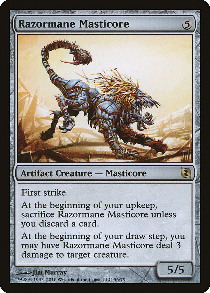 Masticore râpe-gorge [Duel Decks: Elspeth vs. Tezzeret]