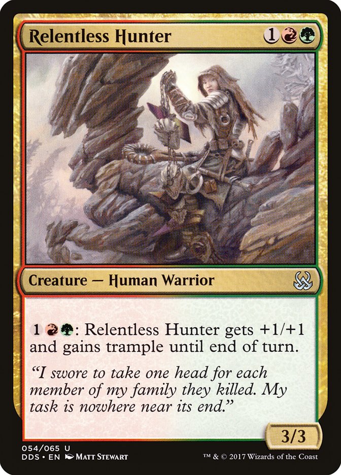 Chasseur implacable [Duel Decks: Mind vs. Might]
