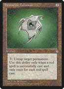 Talisman d'hématite [Ère glaciaire]