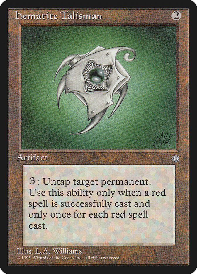 Talisman d'hématite [Ère glaciaire]