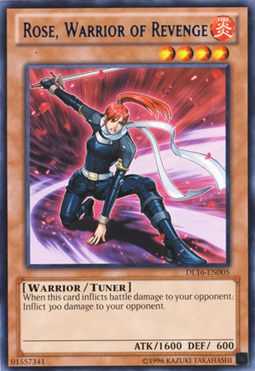 Rose, Guerrière de la Vengeance (Bleue) [DL16-FR005] Rare