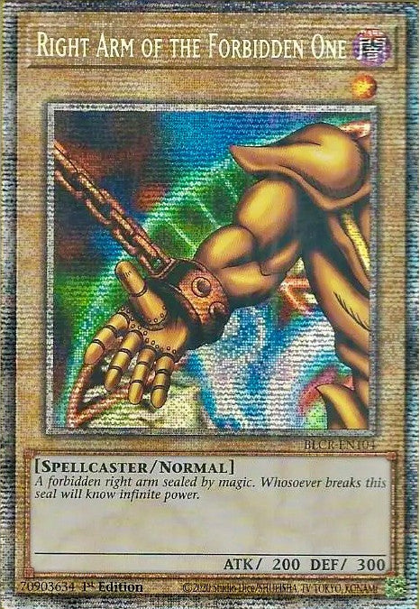 Bras Droit de l'Interdit [BLCR-FR104] Starlight Rare
