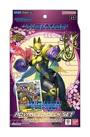 Digimon ST-22 Amethyst Mandala Advanced Starter Deck