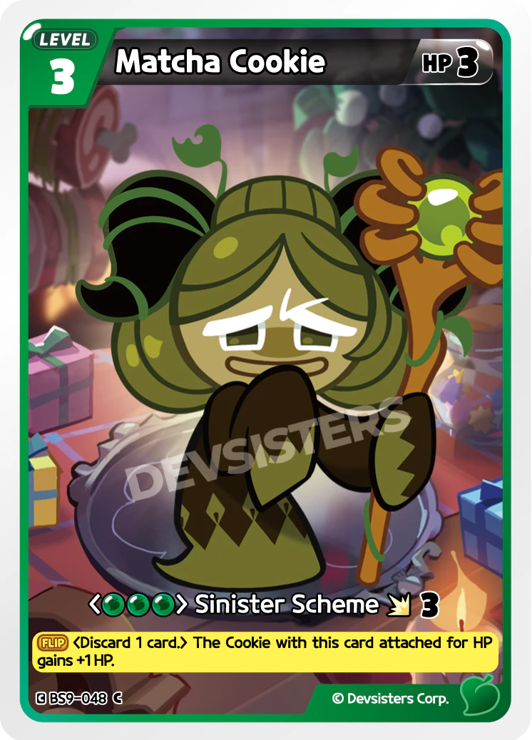Image for Matcha Cookie (BS9-048) (BS9) - CookieRun: Braverse TCG