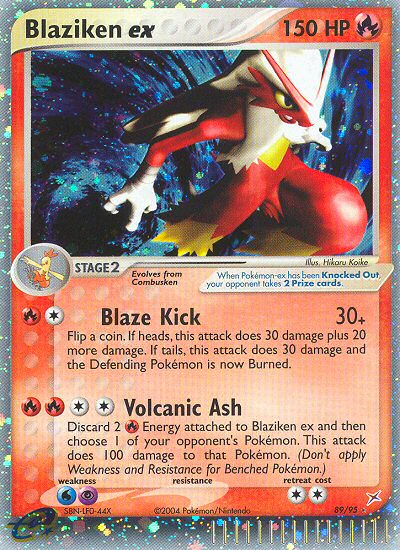 Blaziken ex (89/95) [EX : Équipe Magma contre Équipe Aqua]