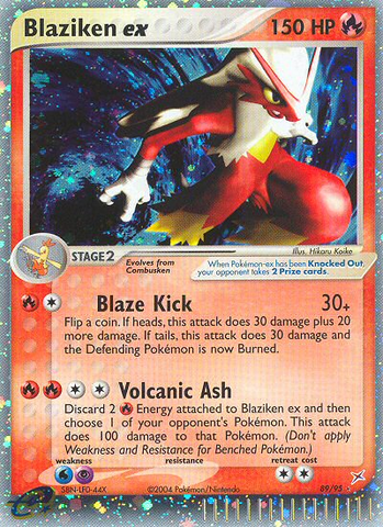 Blaziken ex (89/95) [EX: Equipo Magma vs Equipo Aqua]