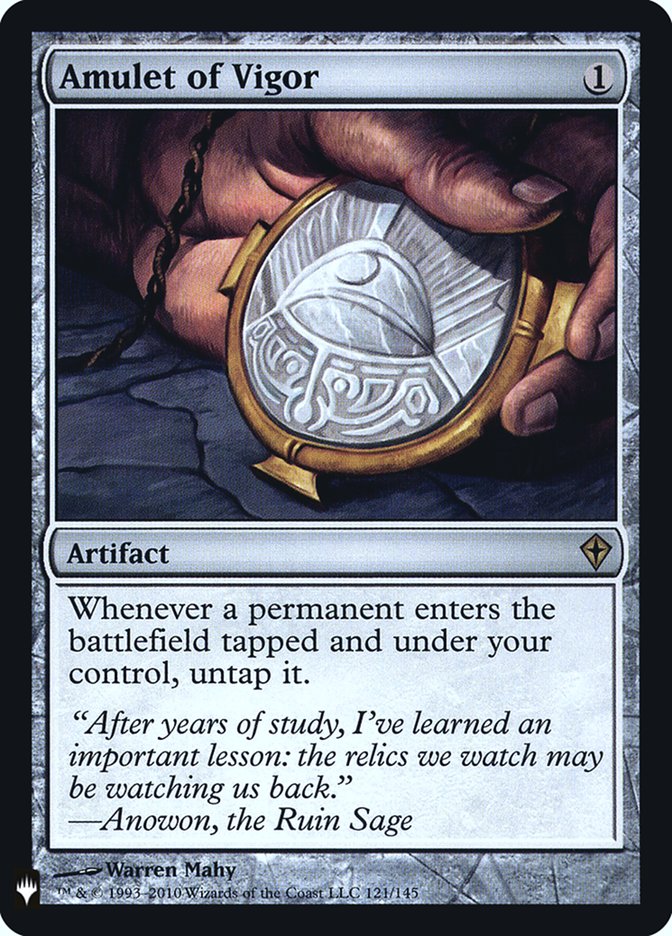 Amulette de vigueur [Mystery Booster]