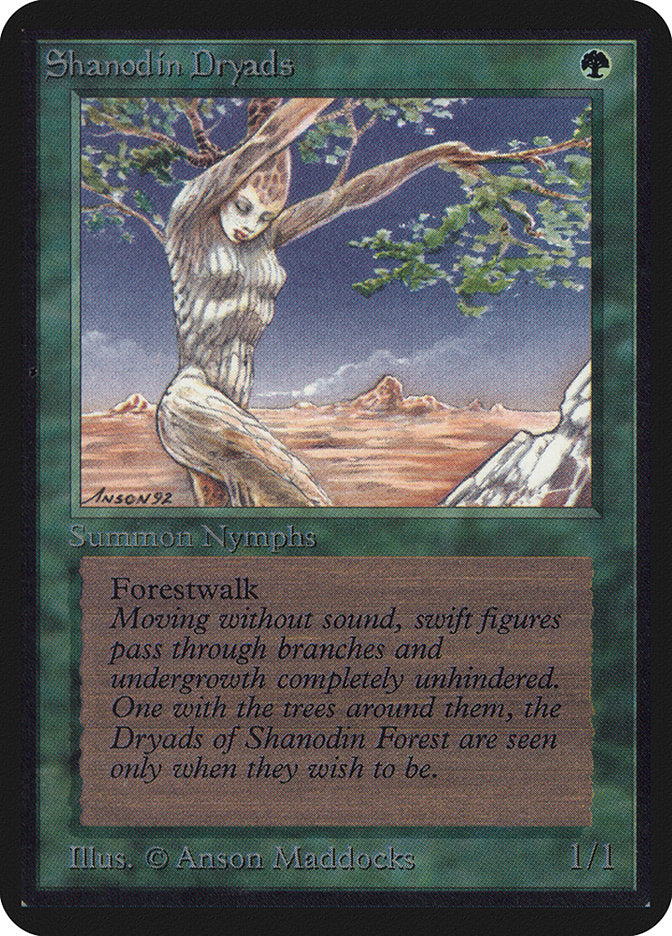 Dryades shanodines [Édition Alpha]