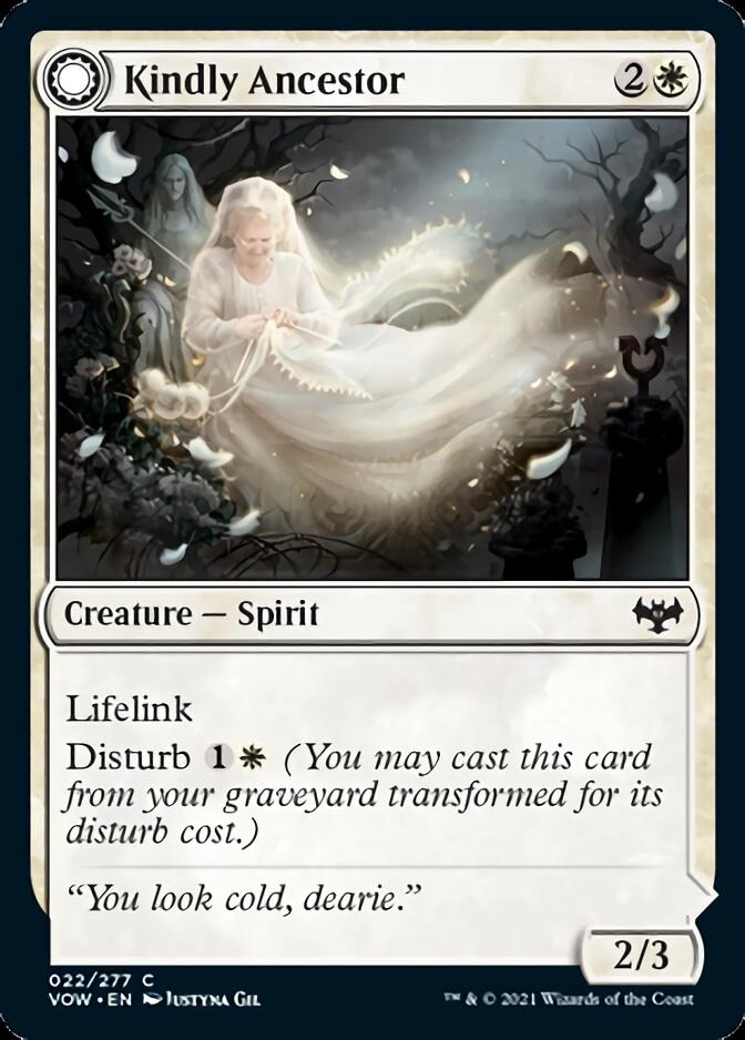 Ancêtre bienveillant // Étreinte de l'ancêtre [Innistrad: Vœu de sang]