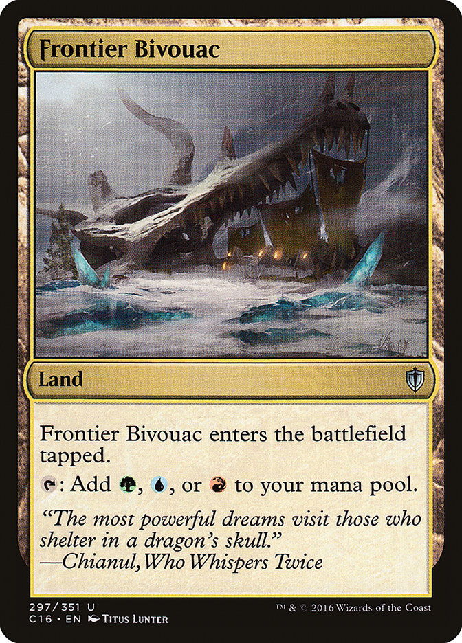 Bivac de la frontera [Commander 2016]