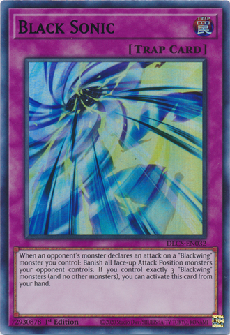 Black Sonic (Morado) [DLCS-EN032] Ultra Rara