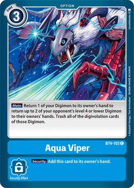 Aqua Víbora [BT4-102] [Gran Leyenda]