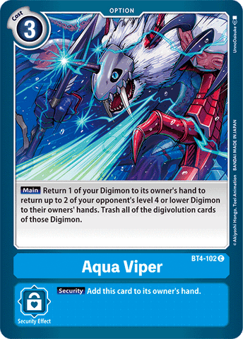 Vipère aquatique [BT4-102] [Grande Légende]