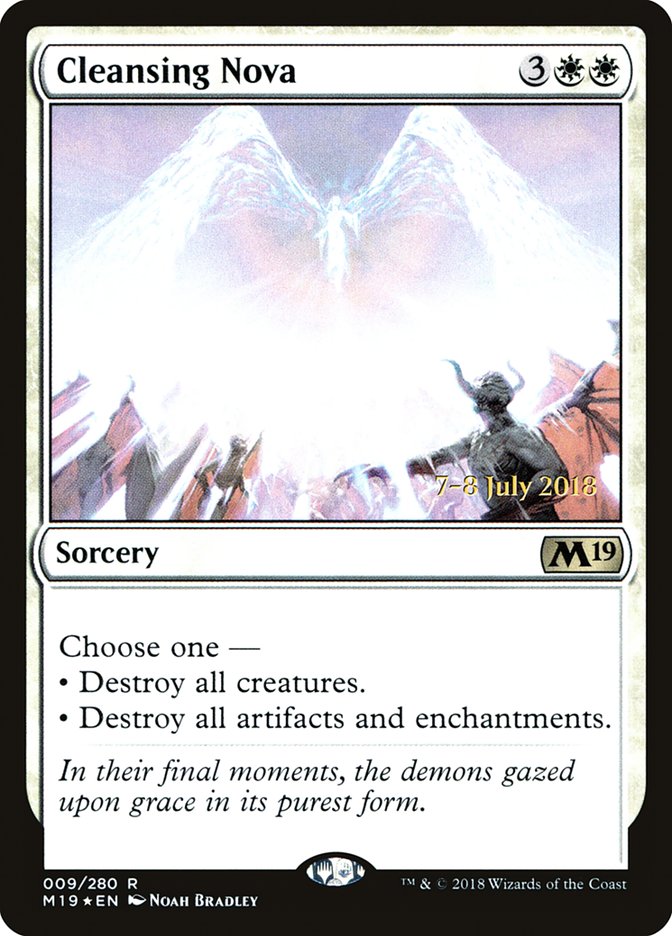 Nova purificatrice [Prerelease Promos de Core Set 2019]