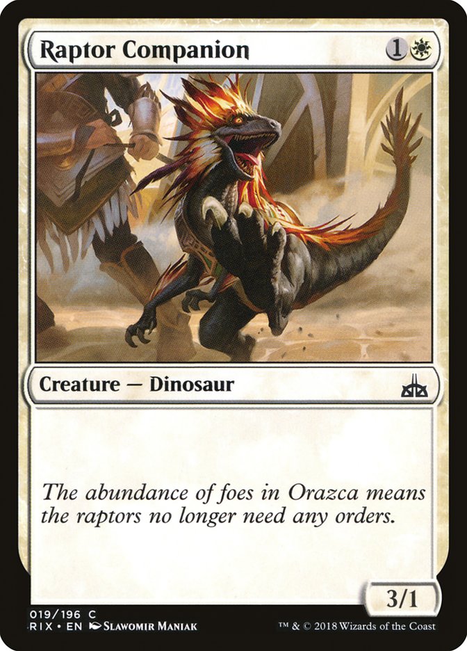 Compagnon de raptor [Rivals of Ixalan]