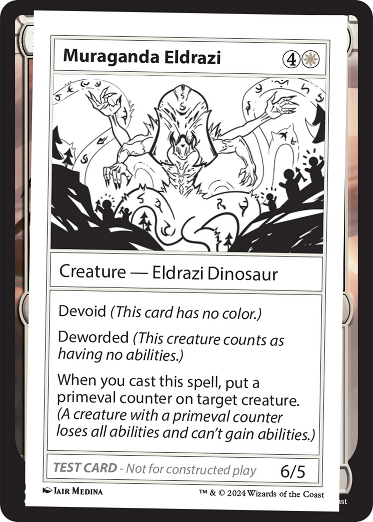 Eldrazi de Muraganda [Cartes de test du booster mystère 2]