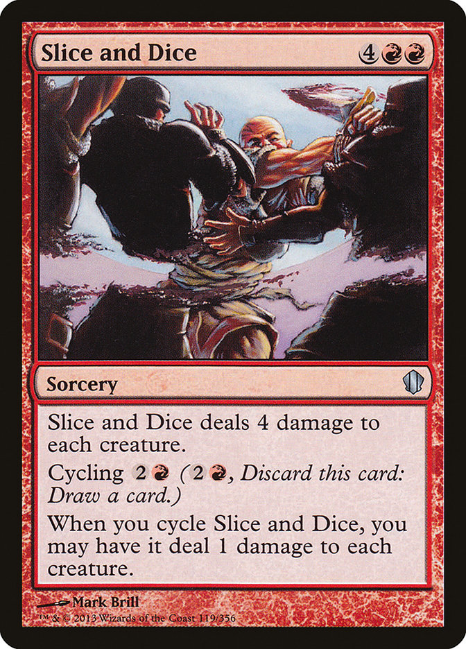 Rebanar y trocear [Commander 2013]