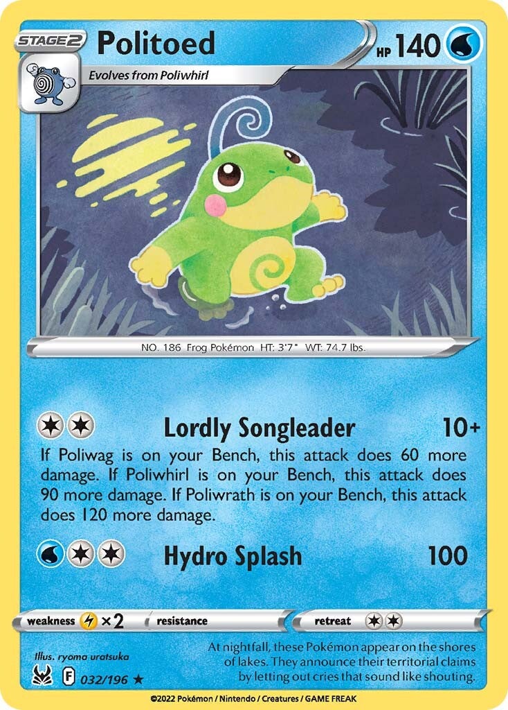 Politoed (032/196) [Espada y Escudo: Origen Perdido]