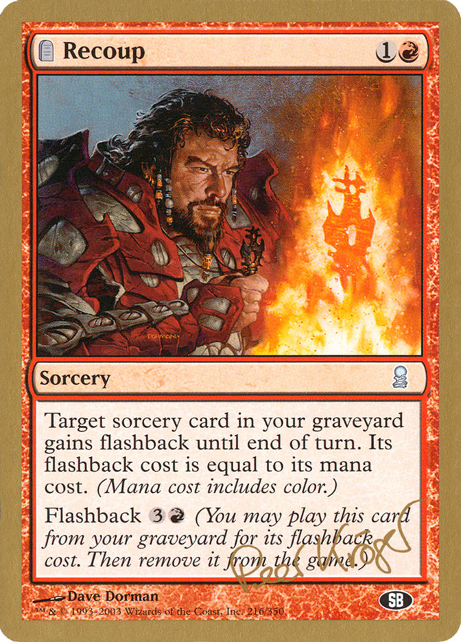 Recuperar (Peer Kroger) (SB) [World Championship Decks 2003]
