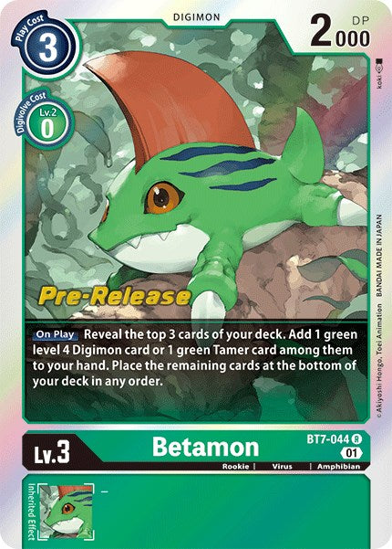 Betamon [BT7-044] [Cartas de prelanzamiento Next Adventure]
