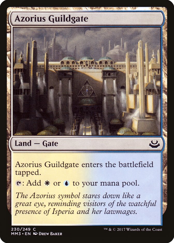 Porte de guilde d'Azorius [Modern Masters 2017]