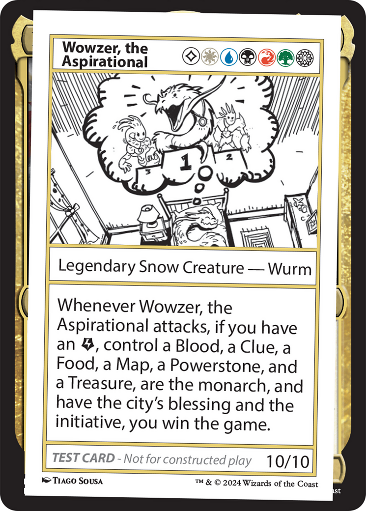Waouh, les [cartes de test de Mystery Booster 2] ambitieuses