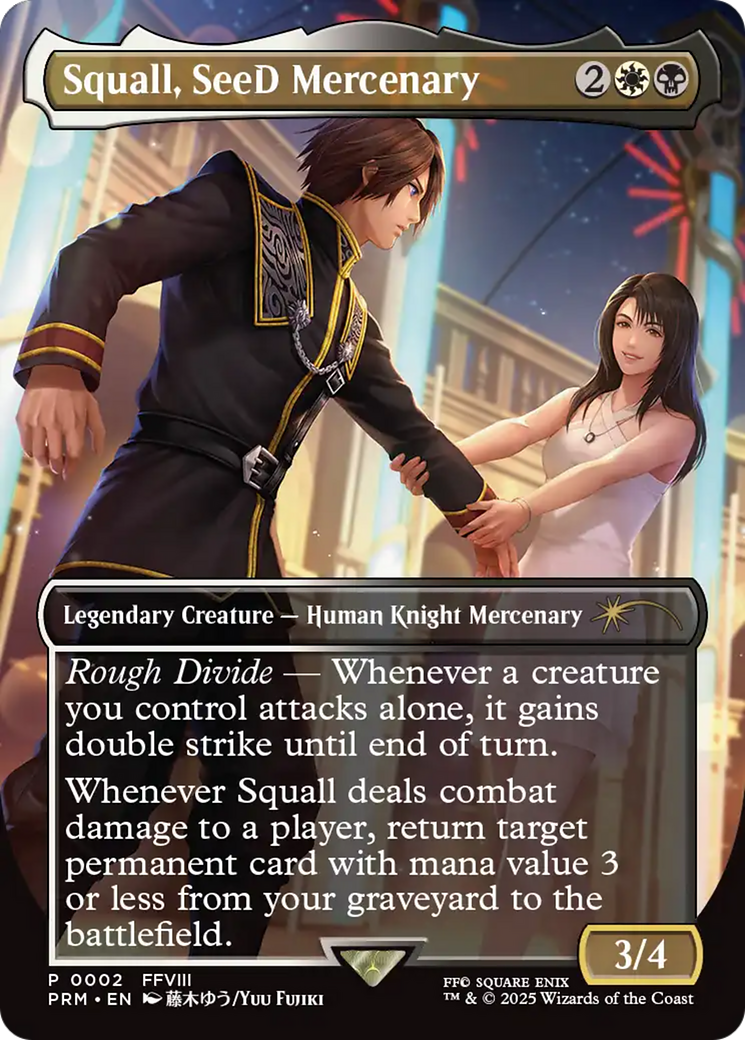 Squall, mercenaire de la B.G. [Primes de l'affrontement en magasin]