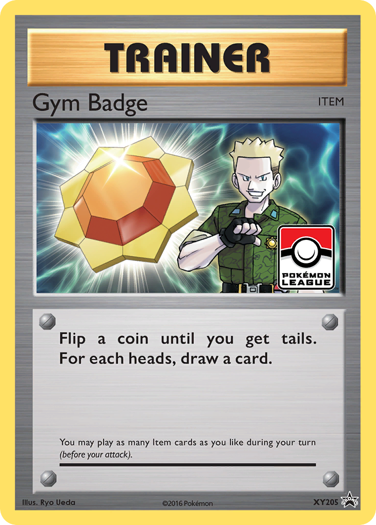 Badge de Dresseur (XY205) (Major Bob) [XY: Promo Black Star]