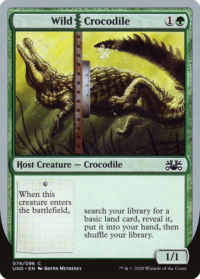 Crocodile sauvage [Non autorisé]
